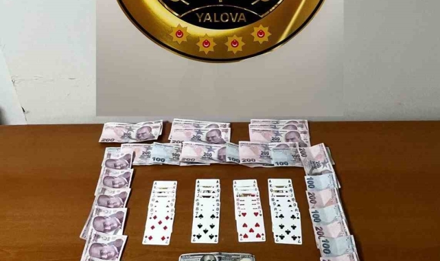 Yalova'da kumar oynayan 13 kişiye 120 bin lira ceza