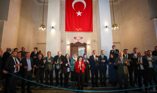 Yapımı tamamlanan Çanakçı Cami'nin resmi açılışı yapıldı