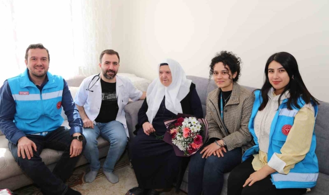 Yaşam ekibinden hasta ziyareti
