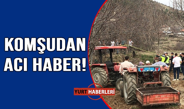 Yaşlı adam traktörün altında can verdi