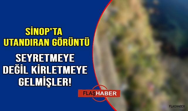 Yemişler, içmişler, kirletip gitmişler