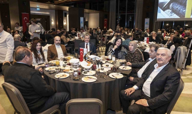 Yeşil çevre ailesi iftar programında bir araya geldi