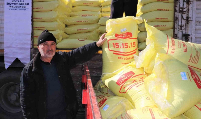 Yüzde 50 hibeli gübre desteği için başvurular yarın başlıyor