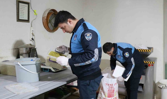 Zabıtadan tatlıcılara ramazan denetimi