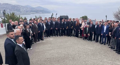 Zonguldak'ta protokol üyeleri bayramlaştı