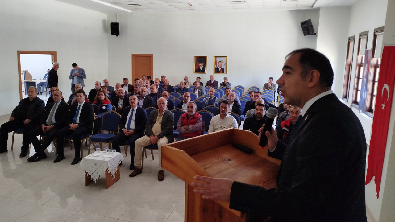 Üreticiler kuraklıkla mücadele konusunda bilgilendirildi