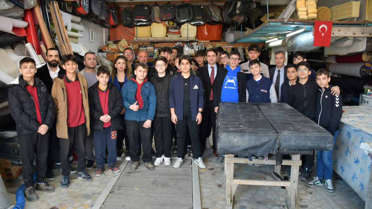 Meslekleri yerinde tanıdılar