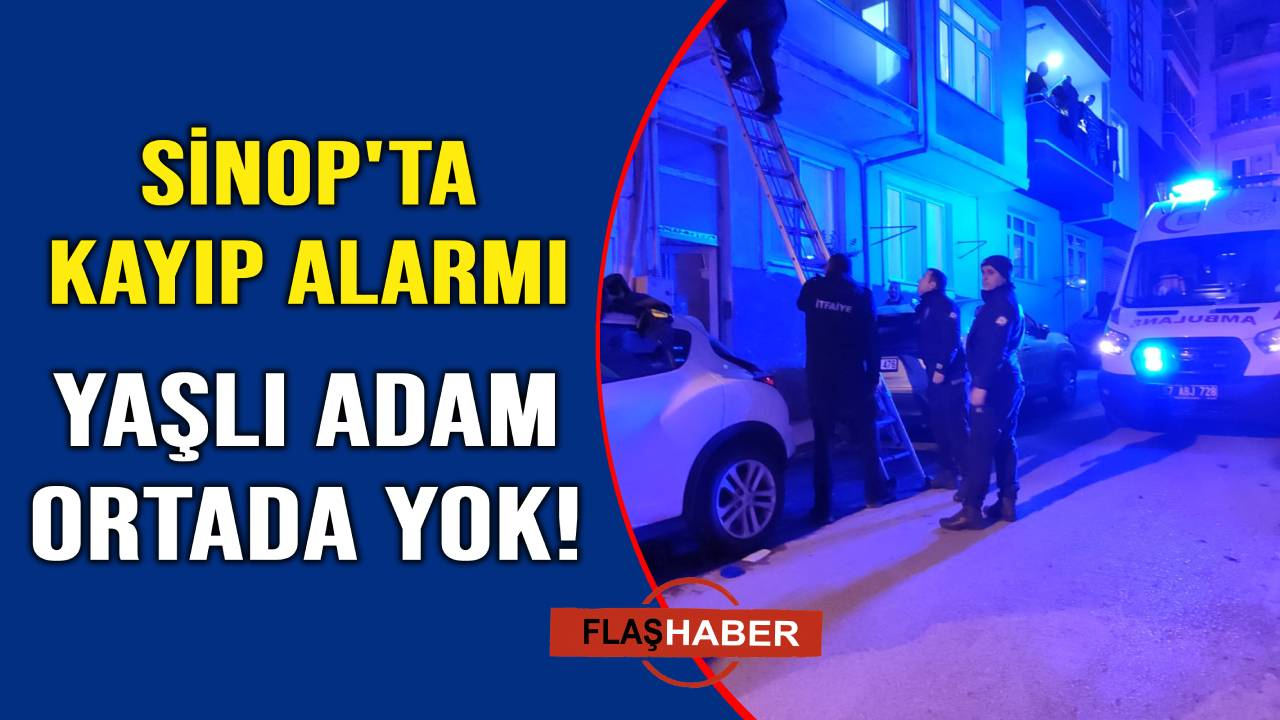 Kendisinden haber alınamayan yaşlı adam ekipleri harekete geçirdi