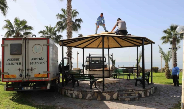 Akdeniz'de parklar yenileniyor