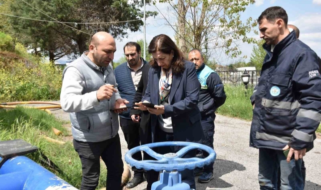 Akpınar İçme Suyu Tesisinde kesintisiz su için yoğun çalışma