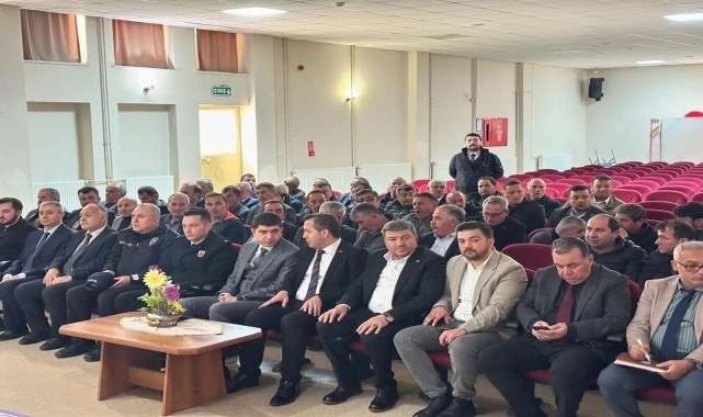 Alaçam'da muhtarlar toplantısı gerçekleştirildi
