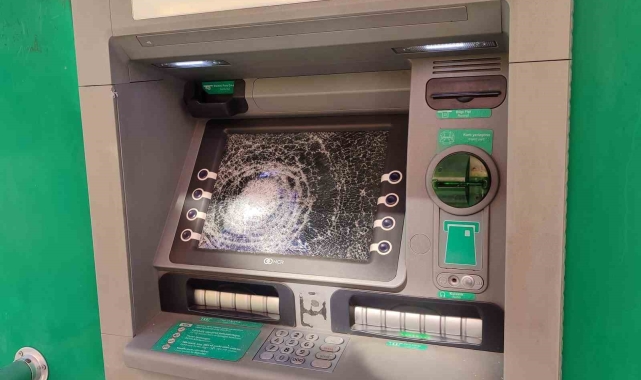 Alanya'da bankaların ATM'lerine saldırı
