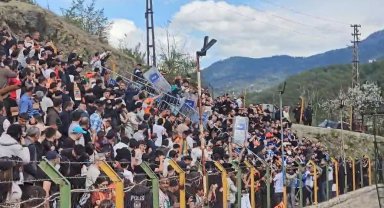 Artvin'de amatör lig maçında kavga çıktı, müsabaka tatil edildi