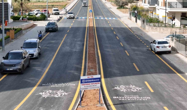 Aydın Büyükşehir bulvarları yeniliyor
