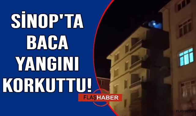Baca yangını ekipleri harekete geçirdi