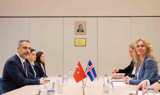 Bakan Fidan, Brüksel'de İzlandalı mevkidaşı Gunnarsdottir ile görüştü