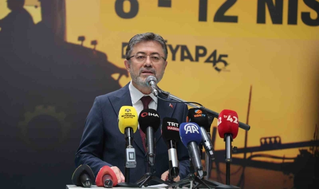 Bakan Yumaklı, Konya Tarım Fuarı'nın açılışına katıldı