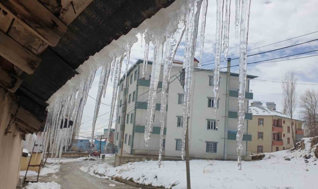 Başkale baharda dondu