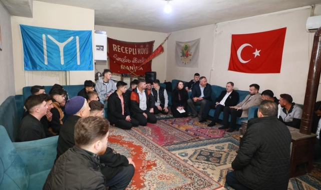 Başkan Balaban Yuntdağı'nda vatandaşlarla bayramlaştı