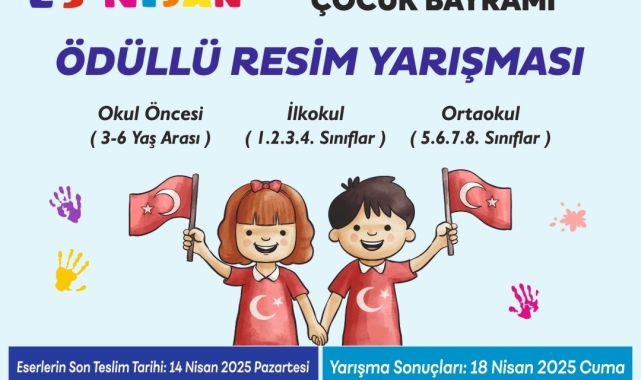 Başkan Çerçioğlu'ndan 23 Nisan temalı ödüllü resim yarışması
