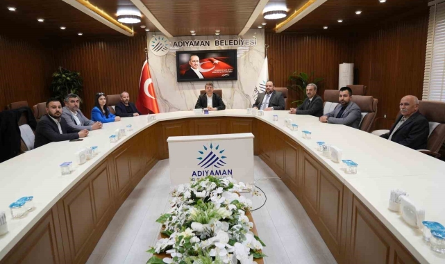 Başkan Tutdere'ye yoğun ziyaret trafiği