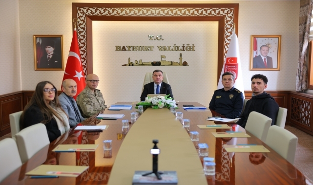 Bayburt'ta "Güvenlik ve Asayiş Bilgilendirme Toplantısı" yapıldı