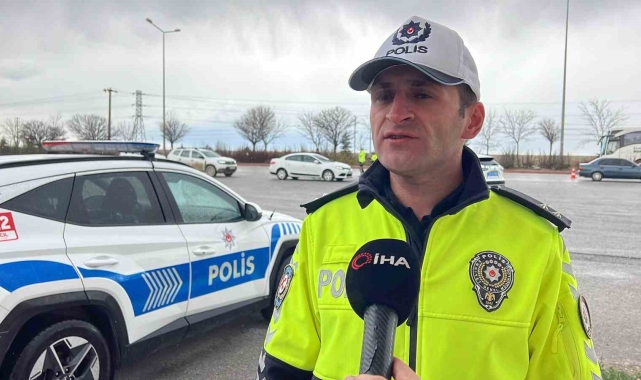 Bayram dönüşünde güvenli trafik akışı için denetimler aralıksız sürüyor