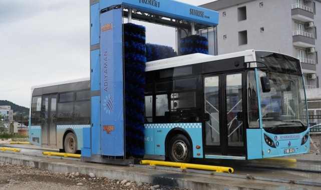 Belediye araçları artık daha temiz olacak