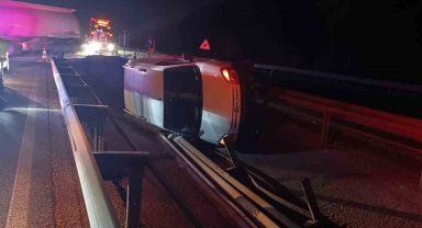 Bilecik'te meydana gelen trafik kazasında 1 kişi yaralandı