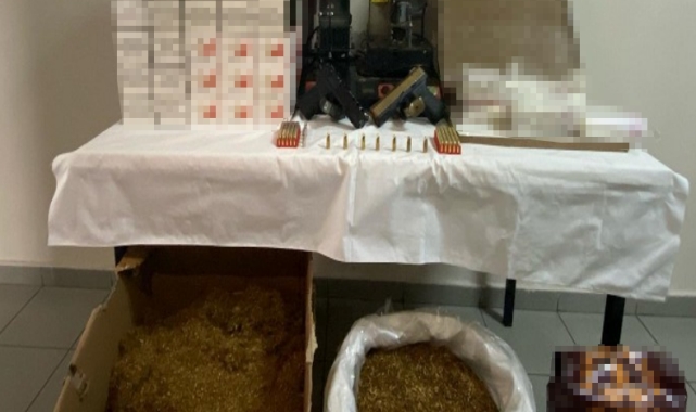 Bolu'da kaçakçılık operasyonu: Çok sayıda kaçak malzeme ele geçirildi