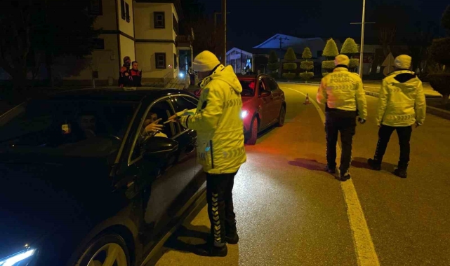 Bolu'da trafik denetimlerinde ceza yağdı