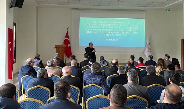 Boyabat’ta çeltik üretiminde yenilikler masaya yatırıldı