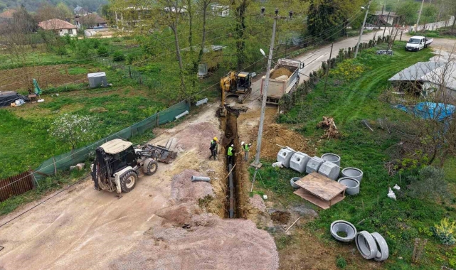 Camili'de atık su altyapısının yüzde 50'si tamam