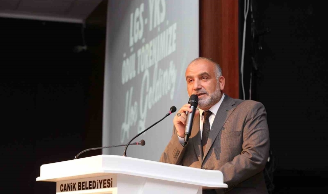 Canik'te YKS ve LGS başarısına ödül