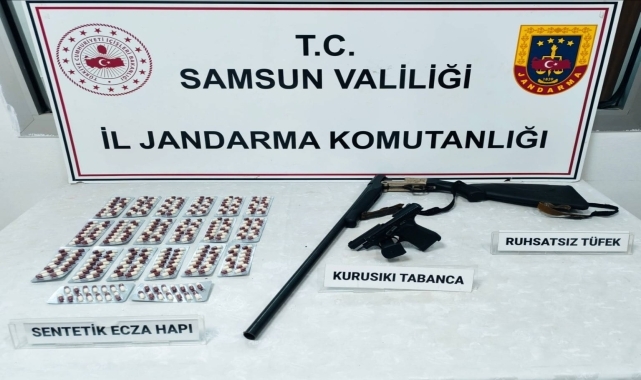 Çarşamba'da uyuşturucu operasyonunda 1 kişi yakalandı