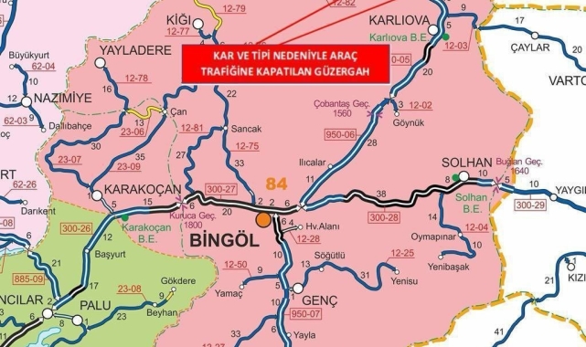 Çatak-Yedisu arasındaki yol ulaşıma açıldı