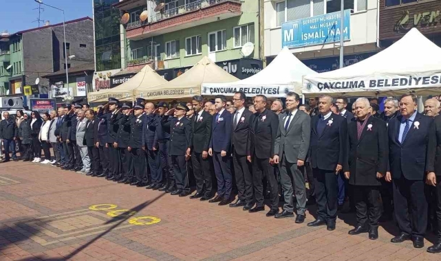 Çaycuma'da Polis Haftası törenlerle kutlandı