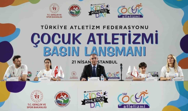Çocuk Atletizmi basın lansmanı gerçekleştirildi
