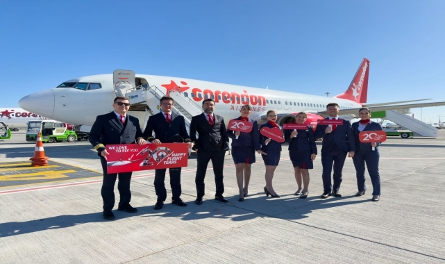 Corendon Airlines, 20'nci yıl dönümünü yolcularıyla birlikte kutlayacak