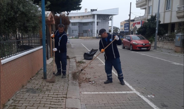 Didim'de temizlik çalışmaları sürüyor