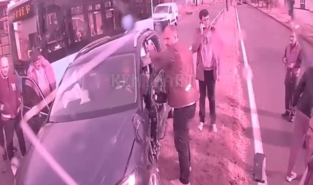 Dikkatsiz sürücü kazaya neden oldu