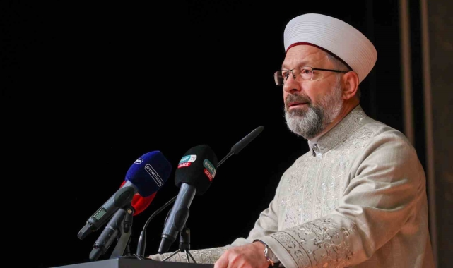 Diyanet İşleri Başkanı Erbaş: "İyilik çalışmalarımız artarak devam edecek"