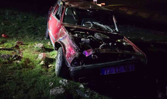 Diyarbakır'da otomobil takla attı: 1 yaralı