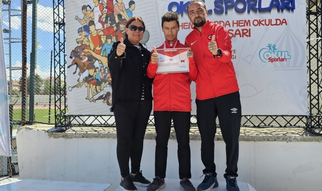 DOSD Meram Spor Kulübü'nün özel sporcusu Uysal Türkiye şampiyonu oldu
