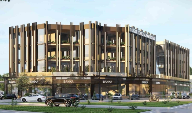 DTSO binası temel aşamasına geldi