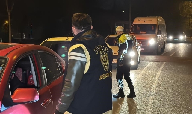 Düzce&#039;de 1 haftada, aranan 13 şahıs yakalandı