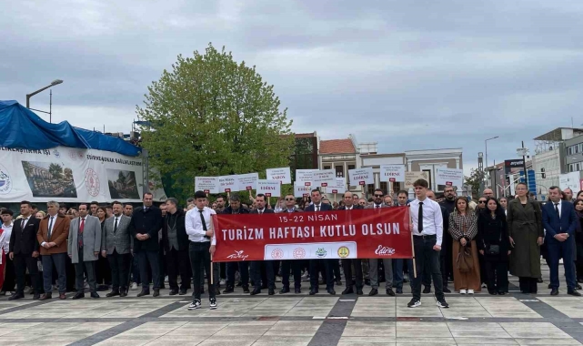 Edirne'de Turizm Haftası kutlamaları renkli görüntülerle başladı