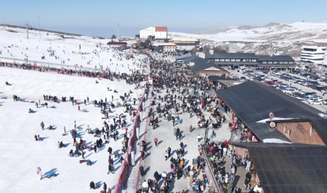 Erciyes'i 2 milyon 750 bin kişi ziyaret etti