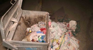 Eski sevgilisinden hamile kaldığı bebeğini evde doğurup çöpe atmış