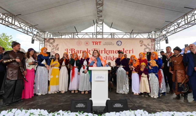 Gaziantep'te 1. Barak Türkmenleri Toy ve Şenlikleri düzenlendi